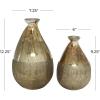 image:imageDeco 79 Glass Decorative Vase Blown Centerpiece Vases Set of 2 Flower Vases for Home Decoration 12 9H GoldGold