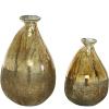 image:imageDeco 79 Glass Decorative Vase Blown Centerpiece Vases Set of 2 Flower Vases for Home Decoration 12 9H GoldGold