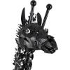 image:imageDeco 79 Metal Giraffe Decorative Garden Sculpture Indoor Outdoor Tall Garden Statue Outdoor Sculpture 45 x 24 x 78 Black