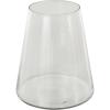 image:imageDeco 79 Glass Decorative Vase Cone Shaped Centerpiece Vase Flower Vase for Home Decoration 10 x 10 x 13 Clear7 x 7 x 9