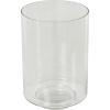 image:imageDeco 79 Glass Decorative Vase Wide Centerpiece Vase Flower Vase for Home Decoration 6 x 6 x 15 Clear6 x 6 x 9