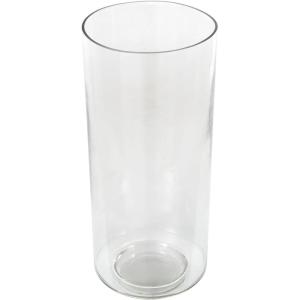 image:imageDeco 79 Glass Decorative Vase Wide Centerpiece Vase Flower Vase for Home Decoration 6 x 6 x 15 Clear6 x 6 x 15