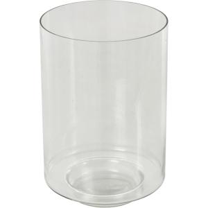 image:imageDeco 79 Glass Decorative Vase Wide Centerpiece Vase Flower Vase for Home Decoration 6 x 6 x 15 Clear6 x 6 x 9