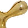 image:imageCosmoLiving by Cosmopolitan Aluminum Metal Abstract Decorative Sculpture Home Decor Statue Accent Figurine 11 x 11 x 12 GoldGold