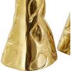 image:imageDeco 79 Aluminum Metal Giraffe Decorative Sculpture Home Decor Statues Set of 2 Accent Figurines 28 24H GoldGold