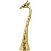 image:imageDeco 79 Aluminum Metal Giraffe Decorative Sculpture Home Decor Statues Set of 2 Accent Figurines 28 24H GoldGold