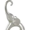 image:imageDeco 79 Ceramic Elephant Decorative Sculpture Home Decor Statue Accent Figurine 11 x 2 x 14 SilverSilver