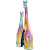 image:imageDeco 79 Ceramic Giraffe Decorative Sculpture Home Decor Statue Accent Figurine 11 x 5 x 15 SilverMulticolor