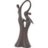 image:imageDeco 79 Ceramic People Dancing Sculpture 735 x 4 x 1845 WhiteBlack