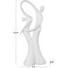 image:imageDeco 79 Ceramic People Dancing Sculpture 735 x 4 x 1845 WhiteWhite