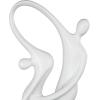 image:imageDeco 79 Ceramic People Dancing Sculpture 735 x 4 x 1845 WhiteWhite