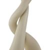 image:imageDeco 79 Ceramic Swan Decorative Sculpture Intertwined Home Decor Statues Set of 2 Accent Figurines 17 14 H BeigeBeige