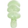 image:imageDeco 79 Glass Mushroom Decorative Sculpture Textured Home Decor Statues Set of 3 Accent Figurines 12 10 8H GreenGreen