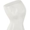 image:imageDeco 79 Marble Woman Decorative Sculpture Abstract Female Form Home Decor Statue with Black Block Base Accent Figurine 4 x 4 x 11 WhiteWhite