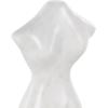 image:imageDeco 79 Marble Woman Decorative Sculpture Abstract Female Form Home Decor Statue with Black Block Base Accent Figurine 4 x 4 x 11 WhiteWhite