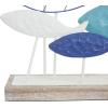 image:imageDeco 79 Metal Fish Decorative Sculpture Home Decor Statue Accent Figurine 22 x 6 x 15 Blue