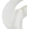 image:imageDeco 79 Polystone Abstract Decorative Sculpture Wavy Shaped Home Decor Statue with Cutouts and Speckled Texturing Accent Figurine 20 x 11 x 17 WhiteWhite