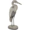 image:imageDeco 79 Polystone Bird Decorative Sculpture Textured Home Decor Statue Accent Figurine 6 x 10 x 19 GrayGray