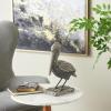 image:imageDeco 79 Polystone Bird Decorative Sculpture Textured Home Decor Statue Accent Figurine 6 x 10 x 19 GrayGray