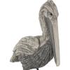 image:imageDeco 79 Polystone Bird Decorative Sculpture Textured Home Decor Statue Accent Figurine 6 x 10 x 19 GrayGray