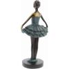 image:imageDeco 79 Polystone Dancer Decorative Sculpture Home Decor Statues set of 3 Accent Figurines 6 x 4 x 12 TealTeal