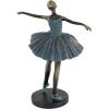 image:imageDeco 79 Polystone Dancer Decorative Sculpture Home Decor Statues set of 3 Accent Figurines 6 x 4 x 12 TealTeal