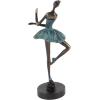 image:imageDeco 79 Polystone Dancer Decorative Sculpture Home Decor Statues set of 3 Accent Figurines 6 x 4 x 12 TealTeal