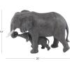 image:imageDeco 79 Polystone Elephant Decorative Sculpture Home Decor Statue Accent Figurine 20 x 7 x 13 Gray
