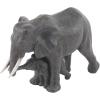 image:imageDeco 79 Polystone Elephant Decorative Sculpture Home Decor Statue Accent Figurine 20 x 7 x 13 Gray