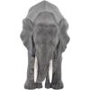 image:imageDeco 79 Polystone Elephant Decorative Sculpture Home Decor Statue Accent Figurine 20 x 7 x 13 Gray