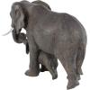 image:imageDeco 79 Polystone Elephant Decorative Sculpture Home Decor Statue Accent Figurine 20 x 7 x 13 Gray