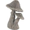 image:imageDeco 79 Polystone Mushroom Decorative Sculpture Textured Home Decor Statue Accent Figurine 9 x 9 x 14 Gray