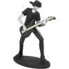 image:imageDeco 79 Polystone Musician Decorative Sculpture Abstract Home Decor Statues with Gold Instruments and Music Notes Set of 3 Accent Figurines 15 13 15H Black8  8  9  10H