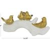 image:imageDeco 79 Porcelain Ceramic Bird Decorative Sculpture Home Decor Statue Accent Figurine 14 x 5 x 6 Gold14 x 5 x 6