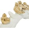 image:imageDeco 79 Porcelain Ceramic Bird Decorative Sculpture Home Decor Statue Accent Figurine 14 x 5 x 6 Gold14 x 5 x 6