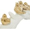 image:imageDeco 79 Porcelain Ceramic Bird Decorative Sculpture Home Decor Statue Accent Figurine 14 x 5 x 6 Gold14 x 5 x 6