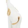 image:imageDeco 79 Porcelain Ceramic Bird Decorative Sculpture Home Decor Statue Accent Figurine 14 x 5 x 6 Gold2 PIECES SMALL SIZE