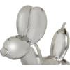 image:imageDeco 79 Porcelain Ceramic Dog Decorative Sculpture Balloon Home Decor Statues Set of 2 Accent Figurines 9 7H SilverSilver