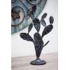 image:imageDeco 79 Resin Cactus Decorative Sculpture Layered Home Decor Statue Accent Figurine 10 x 7 x 23 GoldBlack