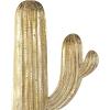 image:imageDeco 79 Resin Cactus Decorative Sculpture Layered Home Decor Statue Accent Figurine 10 x 7 x 23 GoldGold