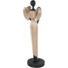 image:imageDeco 79 Resin Woman Decorative Sculpture Home Decor Statue with Ivory Attire Accent Figurine 7 x 7 x 18 Black5 x 5 x 17