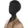 image:imageDeco 79 Resin Woman Decorative Sculpture Home Decor Statue with Ivory Attire Accent Figurine 7 x 7 x 18 Black7 x 7 x 18