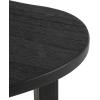 image:imageDeco 79 Wood Handmade Side End Accent Table End Table Side Table 20 x 16 x 20 Black