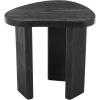 image:imageDeco 79 Wood Handmade Side End Accent Table End Table Side Table 20 x 16 x 20 Black