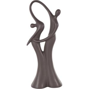 image:imageDeco 79 Ceramic People Dancing Sculpture 735 x 4 x 1845 WhiteBlack