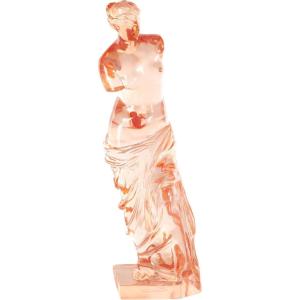 image:imageDeco 79 Resin Woman Decorative Sculpture Tinted Home Decor Statue Accent Figurine 6 x 6 x 18 OrangeOrange