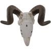 image:imageDeco 79 Polystone Sheep Home Wall Decor Skull Wall Sculpture Wall Art 14 x 5 x 12 White14L x 55W