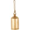 image:imageDeco 79 Metal Indoor Outdoor Decorative Bell Meditation Bell with Jute Hanging Rope Cow Bell 7 x 7 x 16 Gold