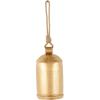 image:imageDeco 79 Metal Indoor Outdoor Decorative Bell Meditation Bell with Jute Hanging Rope Cow Bell 7 x 7 x 16 Gold