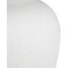image:imageDeco 79 Cement Stone Room Table Lamp Pot Inspired Accent Lamp with Textured Exterior Lamp 16 x 16 x 24 White